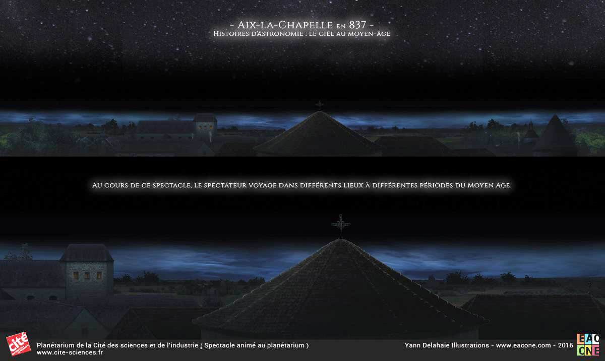 Illustration pour Planétarium - Aix La Chapelle 837